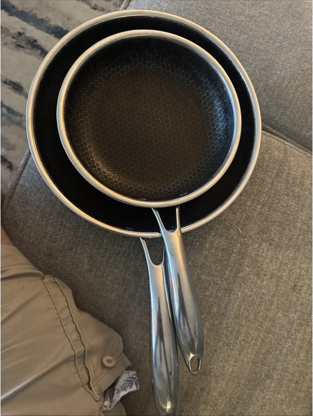 hexclad 2 Frying Pans
